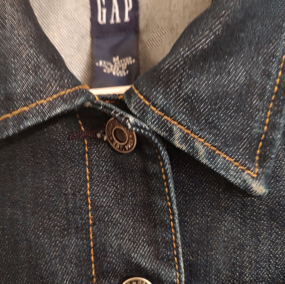 Gap Dark Denim Jacket - image 3